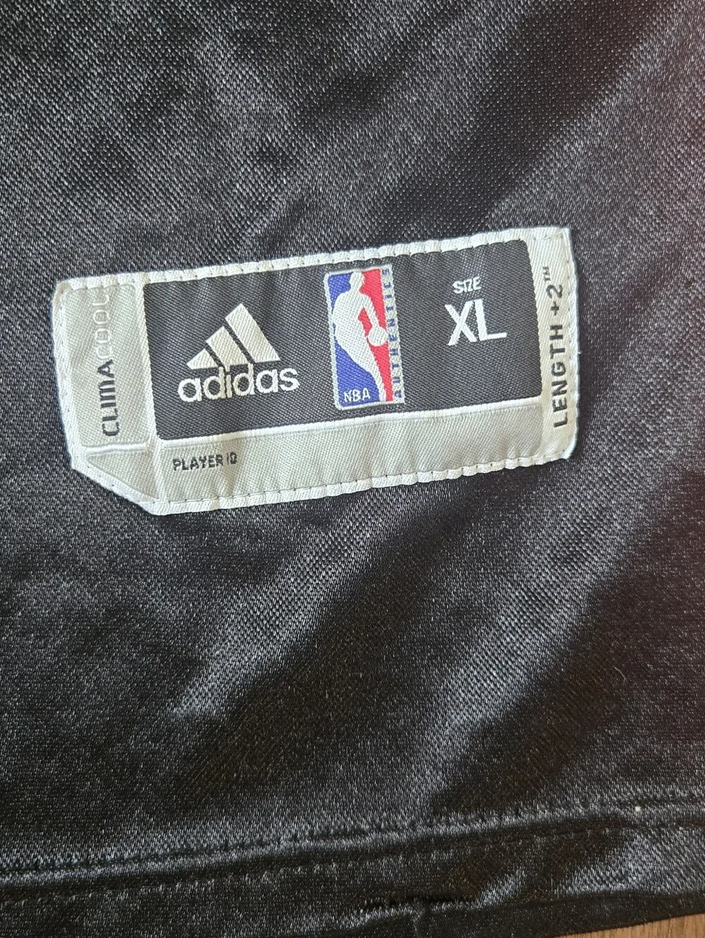 Vintage Adidas LeBron James Miami Heat Jersey Size XL Swingman Black Red NBA #41
